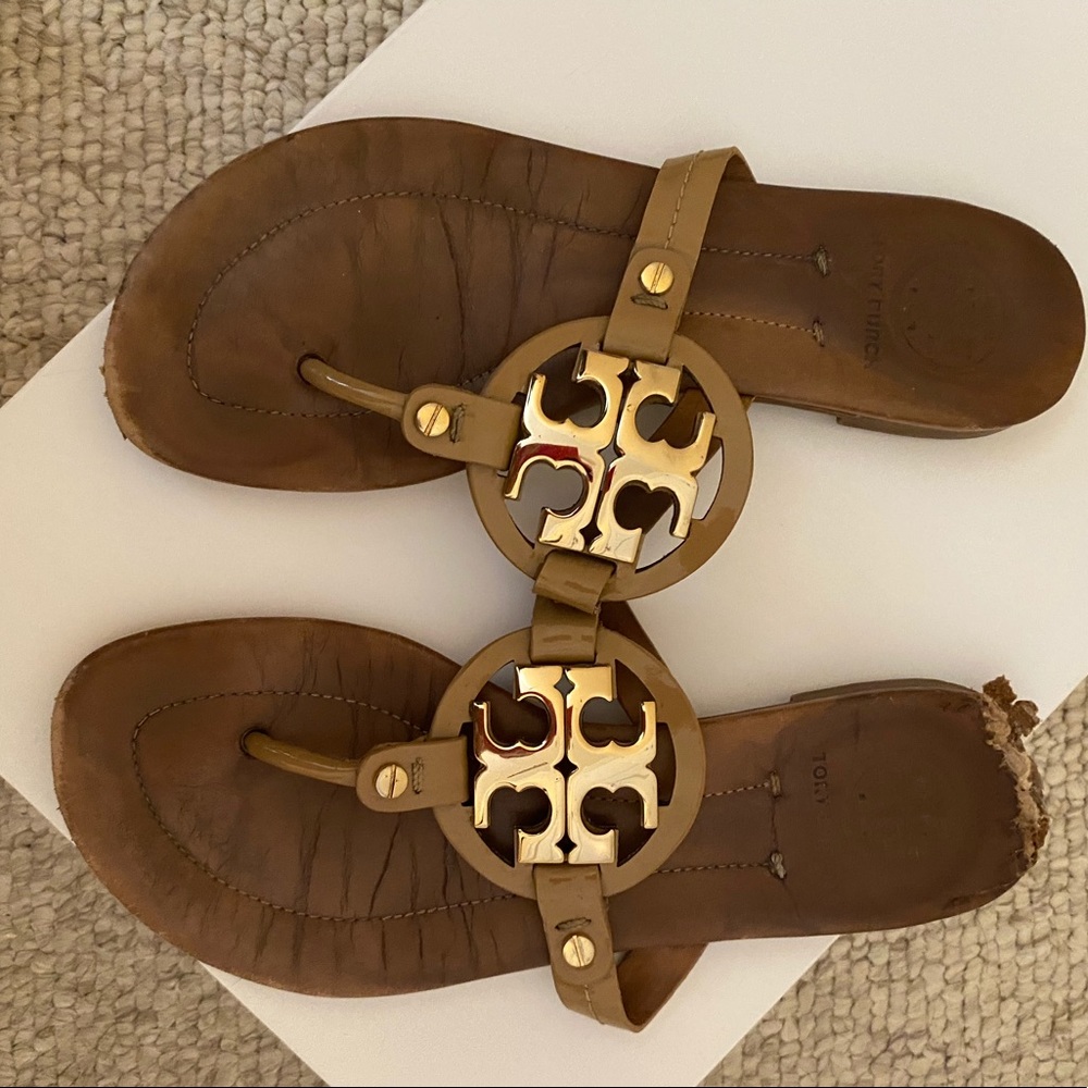Tory Burch sandals, nude size 6